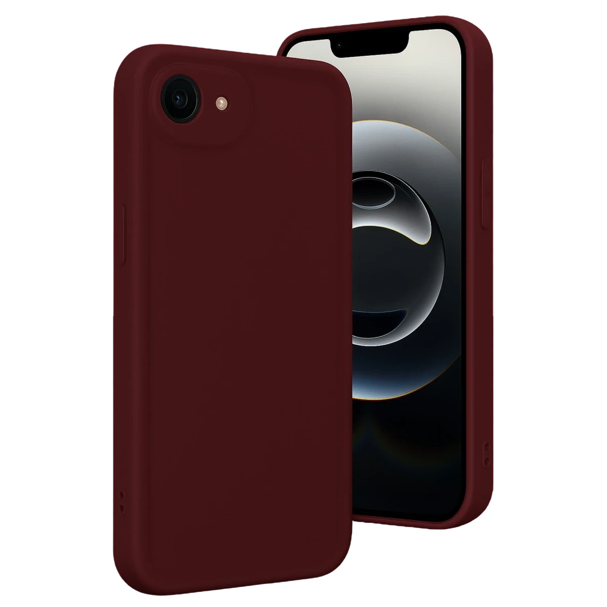 Apple iPhone 16E Kılıf Viera Silikon - Bordo