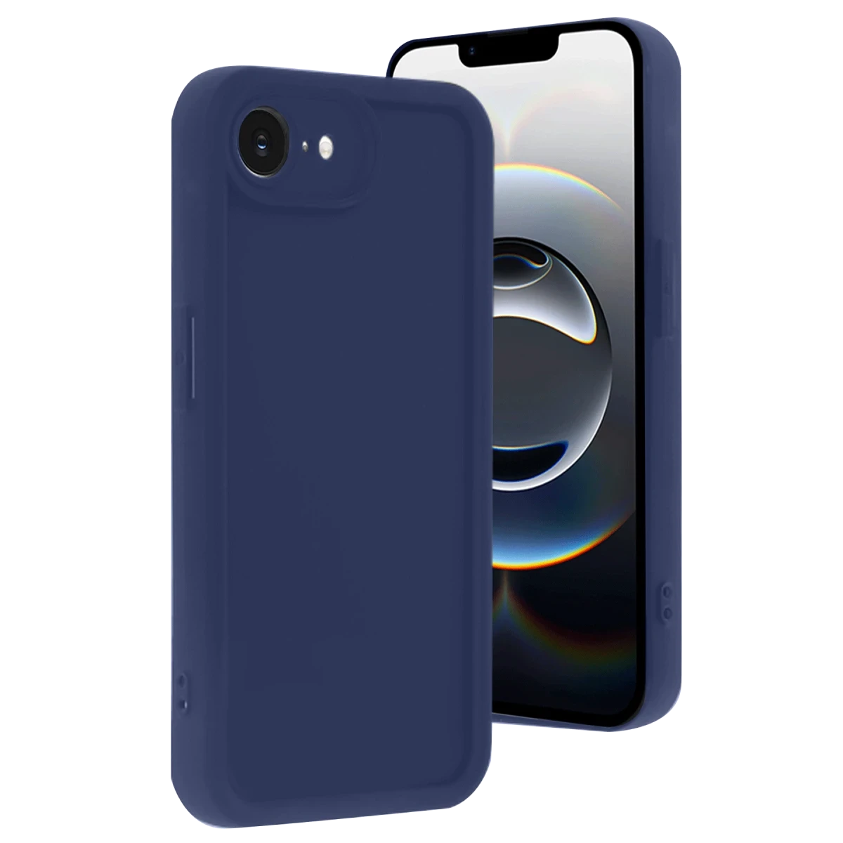 Apple iPhone 16E Kılıf Viera Silikon - Lacivert