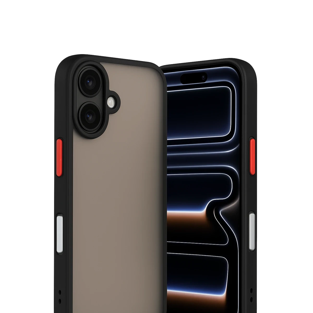 Apple iPhone 17 Kılıf Montreal Silikon Kapak - Siyah