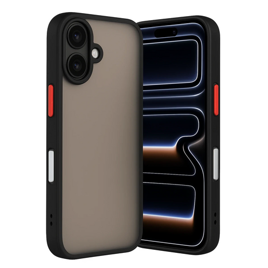 Apple iPhone 17 Kılıf Montreal Silikon Kapak - Siyah