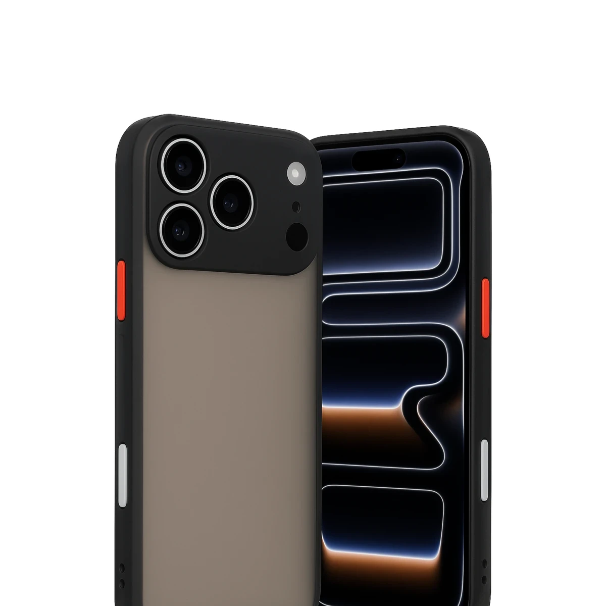 Apple iPhone 17 Pro Max Kılıf Montreal Silikon Kapak - Siyah