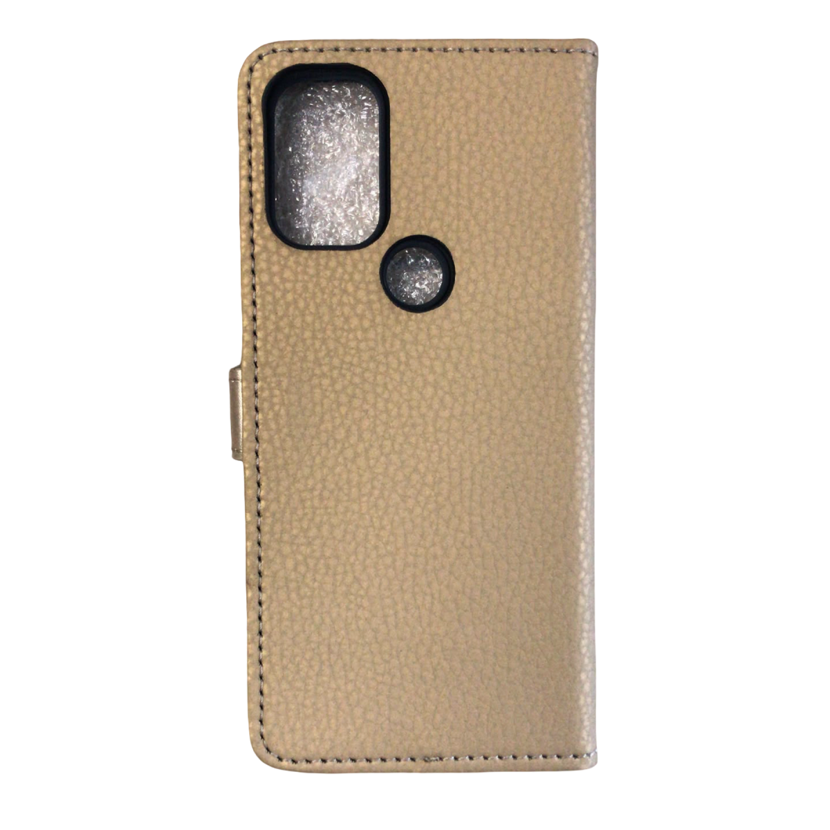 General Mobile GM21 Pro Trend S Plus Kapaklı Telefon Kılıf - Gold
