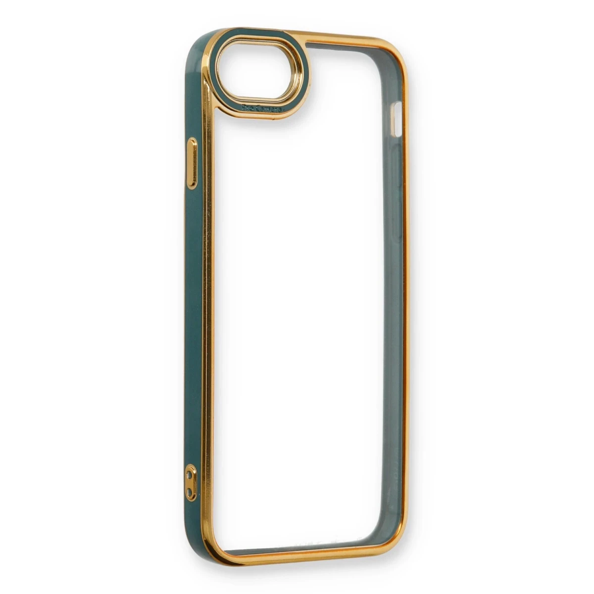 Apple iPhone 6 Kılıf Liva Lens Silikon - Yeşil