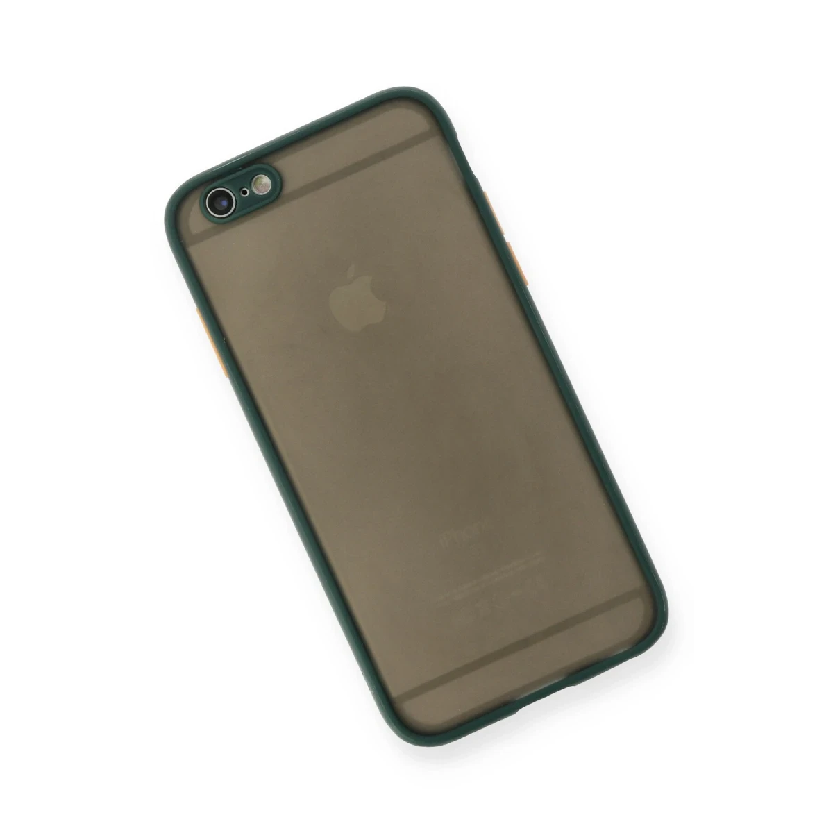 Apple iPhone 6 Kılıf Montreal Silikon Kapak - Yeşil