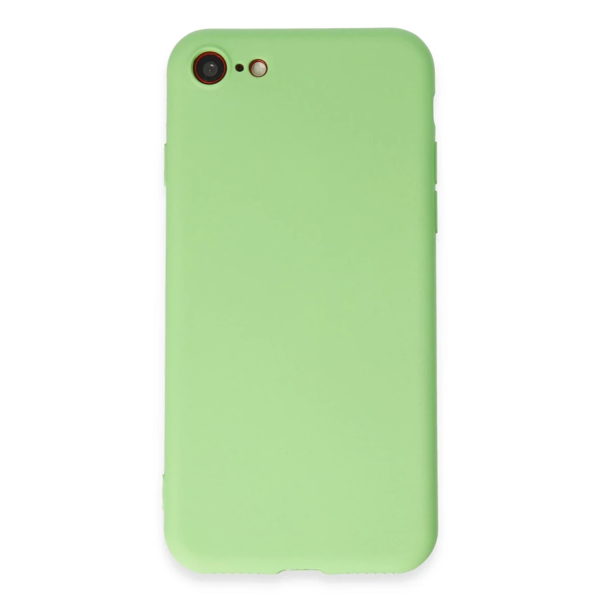 Apple iPhone 7 Kılıf First Silikon - Açık Yeşil
