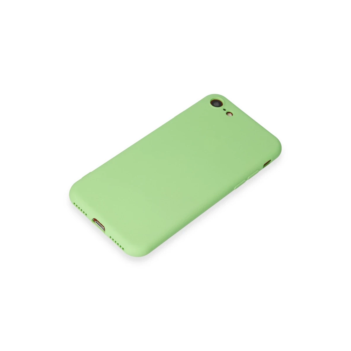 Apple iPhone 7 Kılıf First Silikon - Açık Yeşil