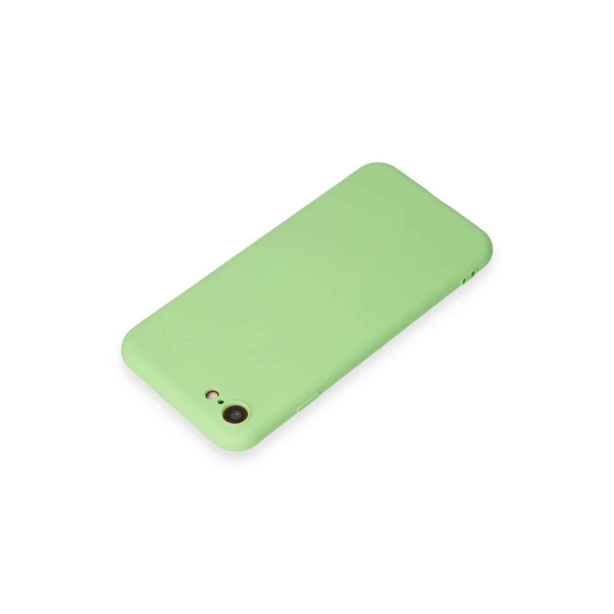 Apple iPhone 7 Kılıf First Silikon - Açık Yeşil