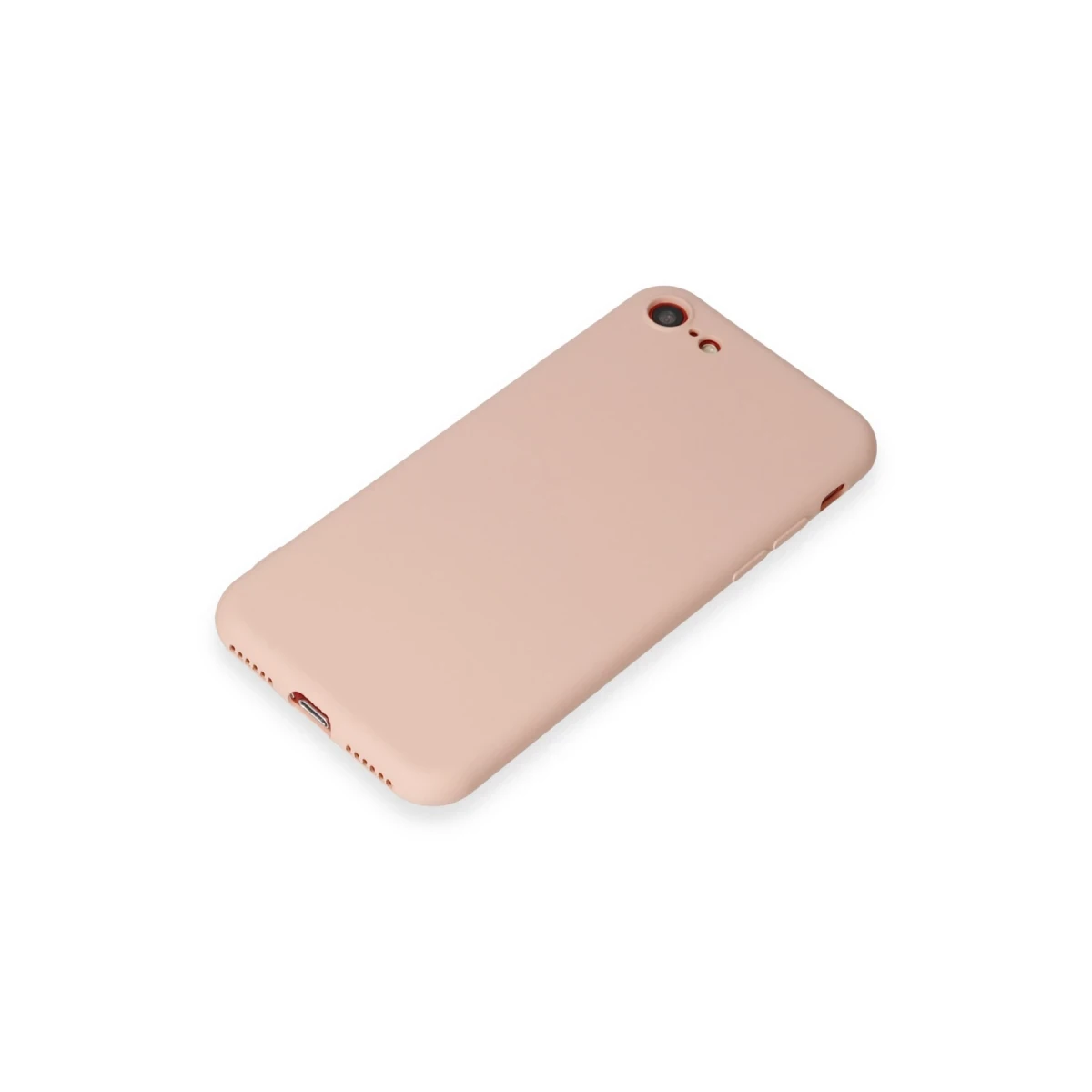 Apple iPhone 7 Kılıf First Silikon - Pudra