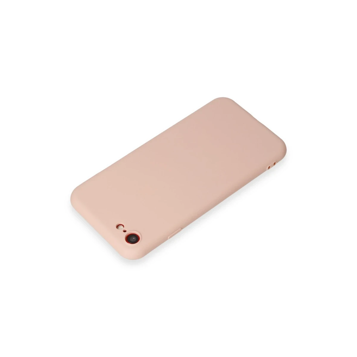 Apple iPhone 7 Kılıf First Silikon - Pudra
