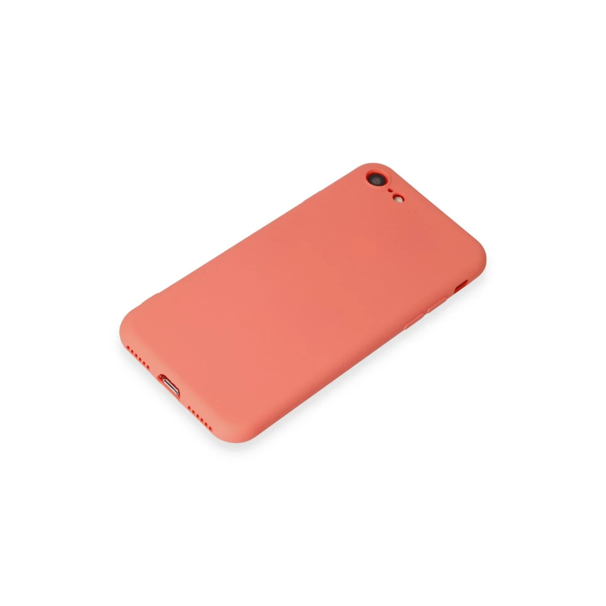 Apple iPhone 7 Kılıf First Silikon - Turuncu