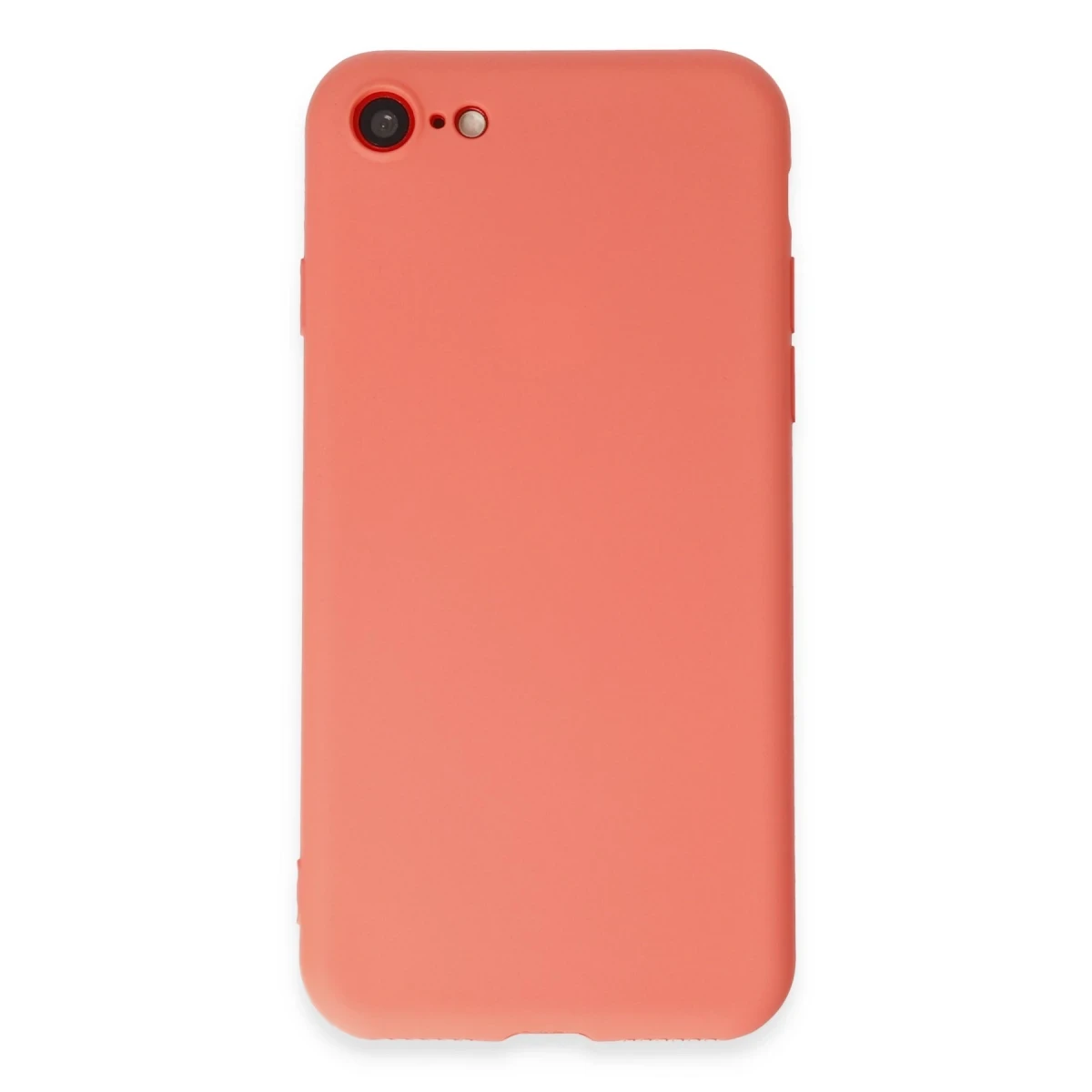 Apple iPhone 7 Kılıf First Silikon - Turuncu
