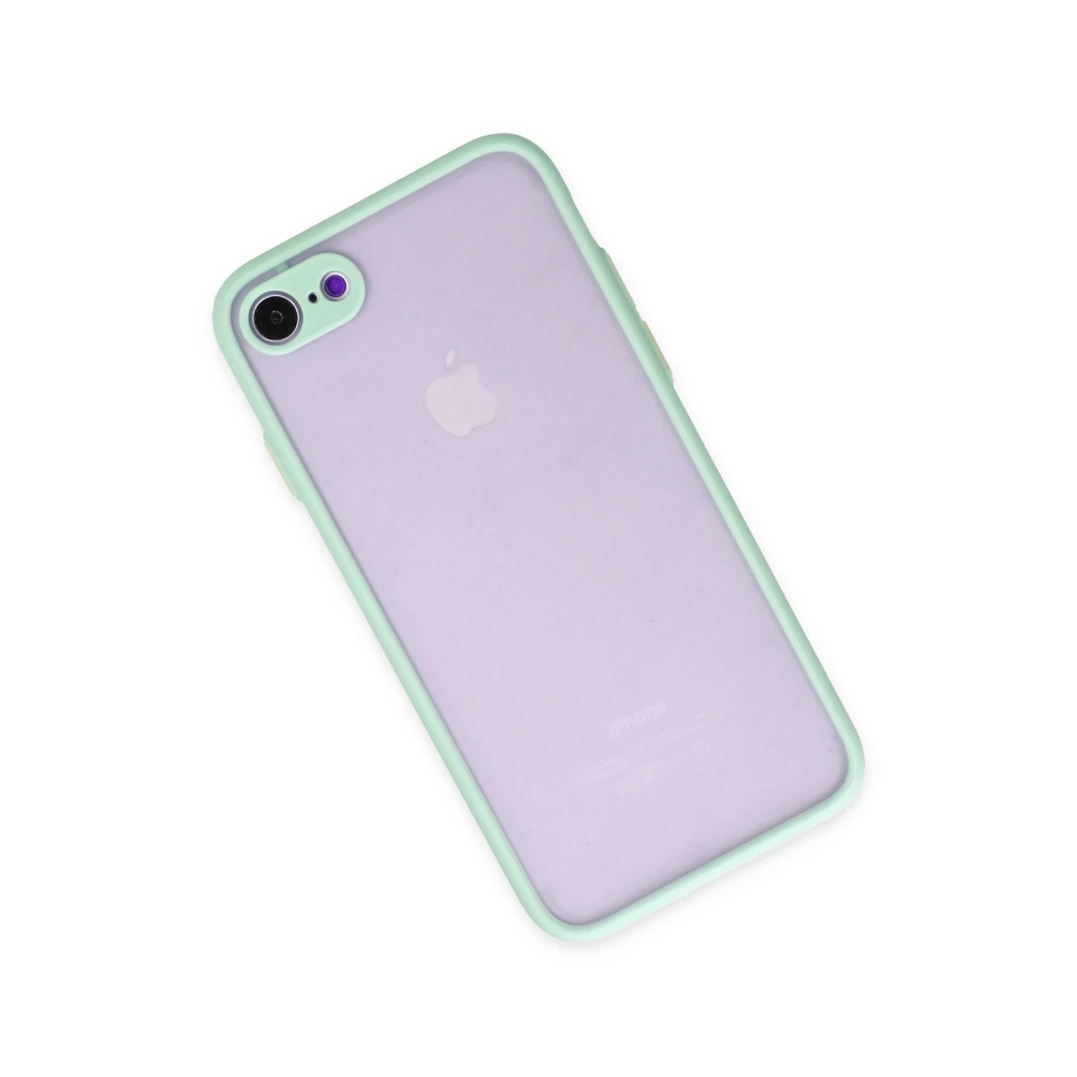 Apple iPhone 7 Kılıf Montreal Silikon Kapak - Turkuaz