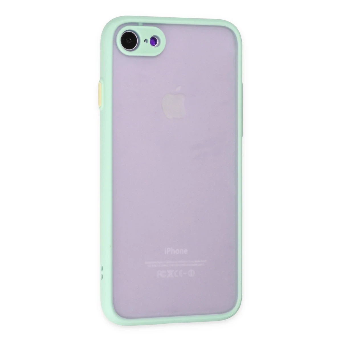 Apple iPhone 7 Kılıf Montreal Silikon Kapak - Turkuaz