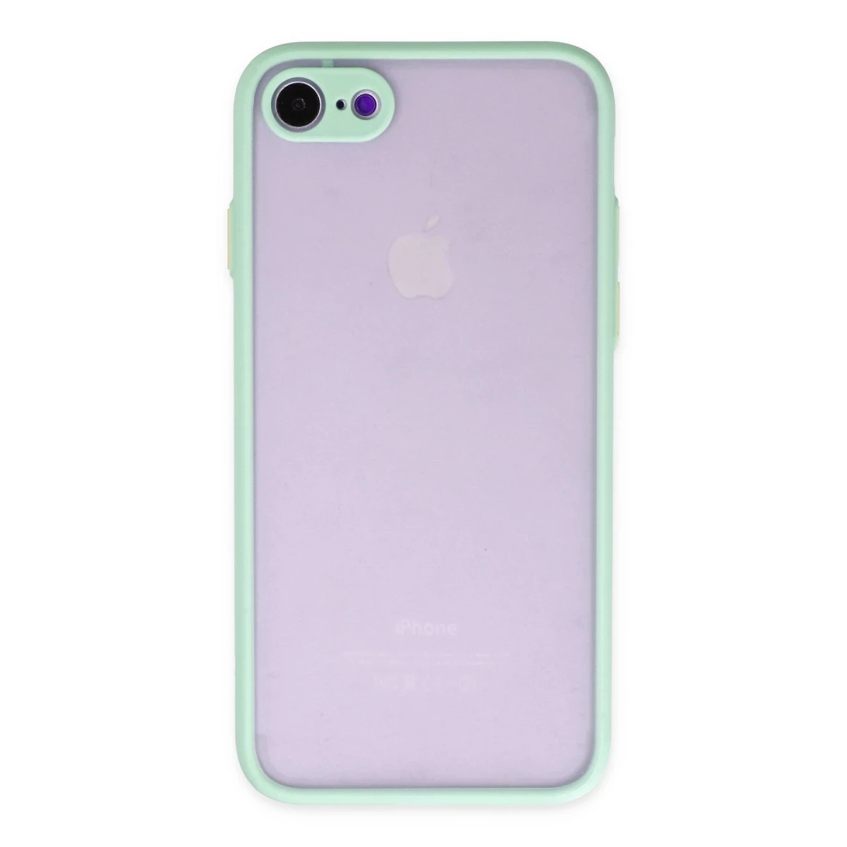 Apple iPhone 7 Kılıf Montreal Silikon Kapak - Turkuaz