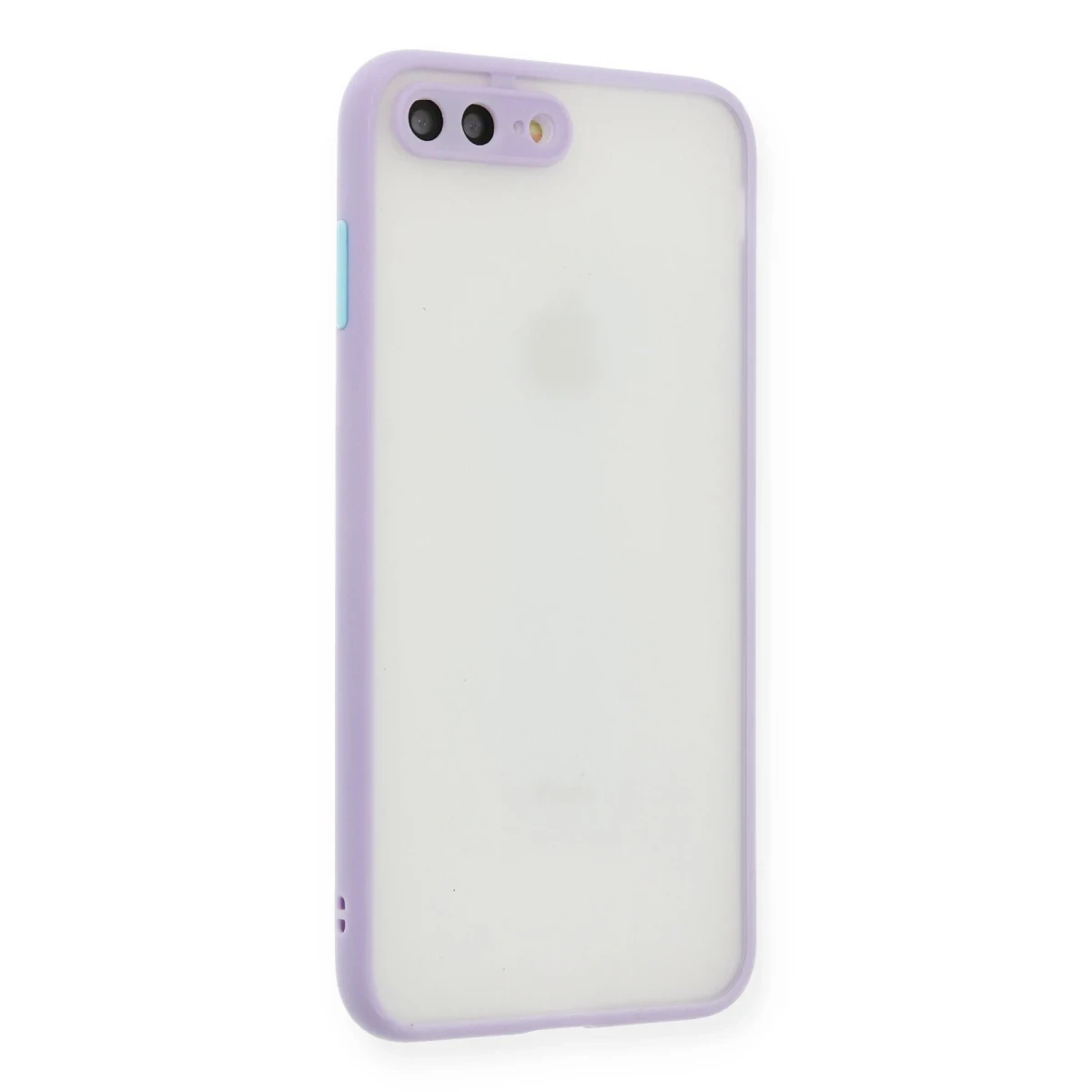 Apple iPhone 7 Plus Kılıf Montreal Silikon Kapak - Mor