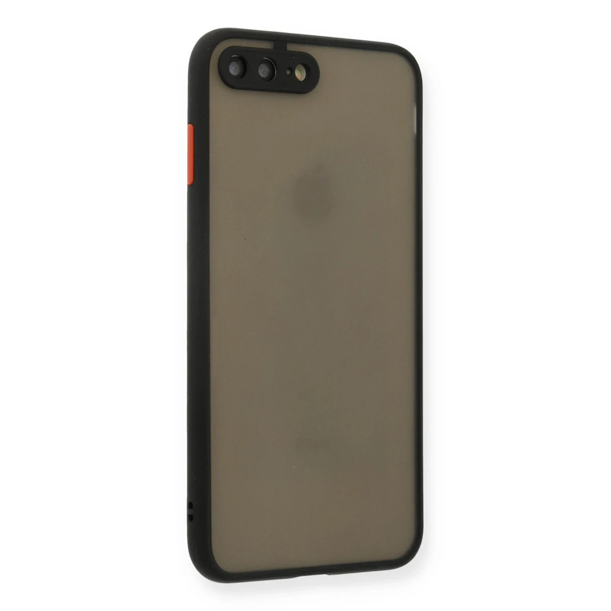 Apple iPhone 7 Plus Kılıf Montreal Silikon Kapak - Siyah