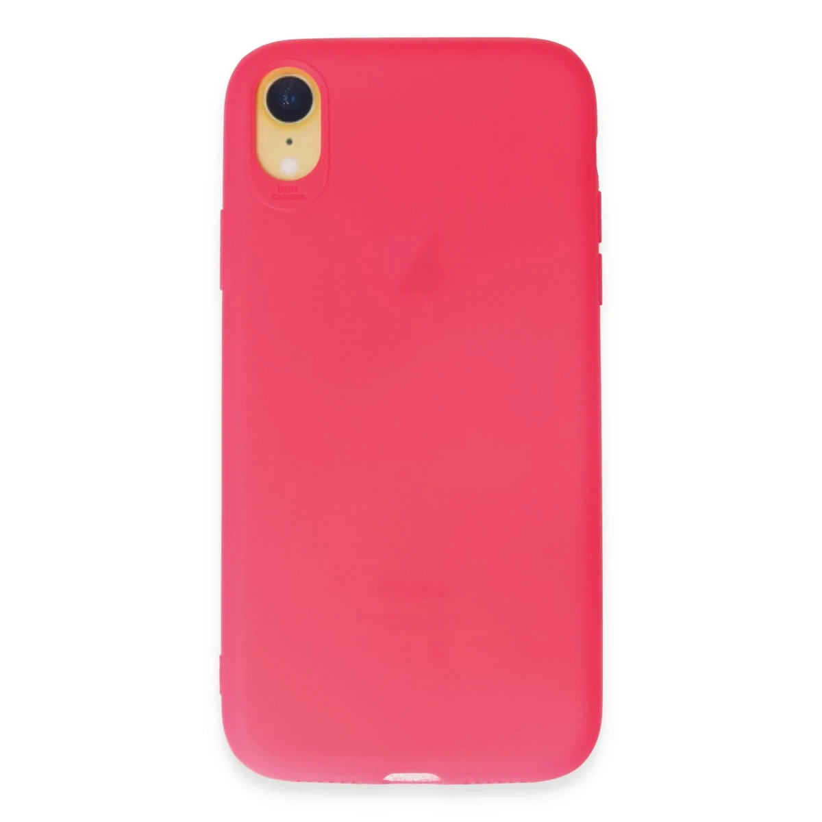 Apple iPhone XR Kılıf First Silikon - Pembe