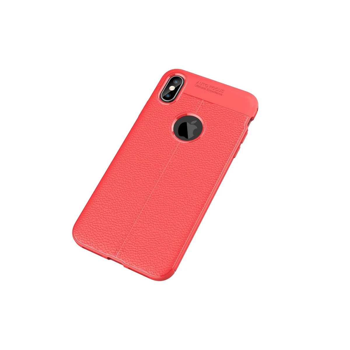 Apple iPhone XS Max Kılıf Auto Focus Kapak - Kırmızı