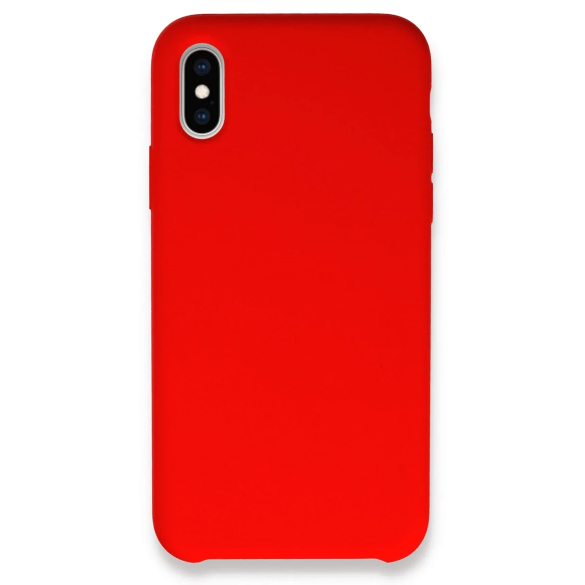 Apple iPhone XS Max Kılıf Lansman Legant Silikon - Kırmızı