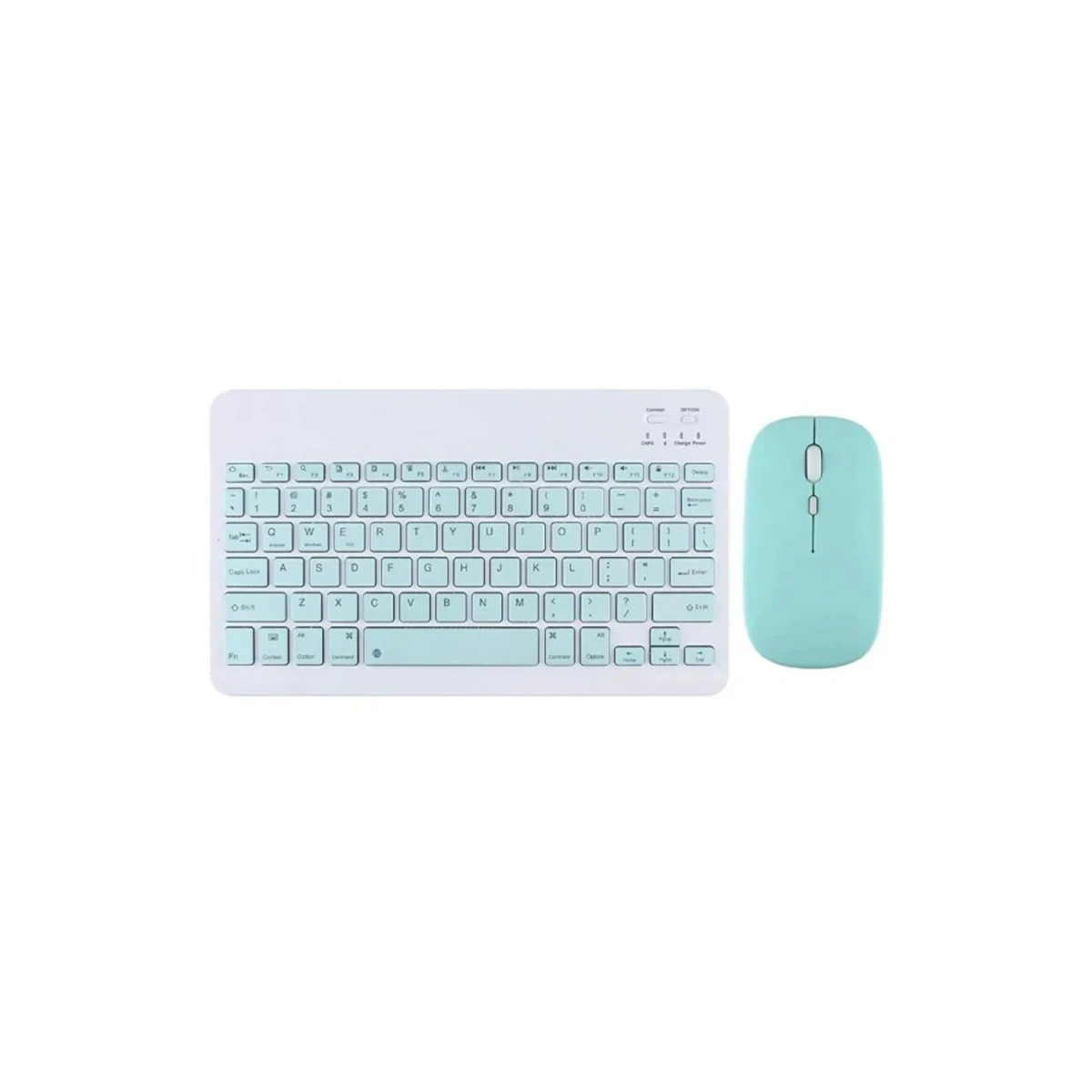 KYB71 Kablosuz Türkçe Q Klavye Mouse Set - Açık Yeşil