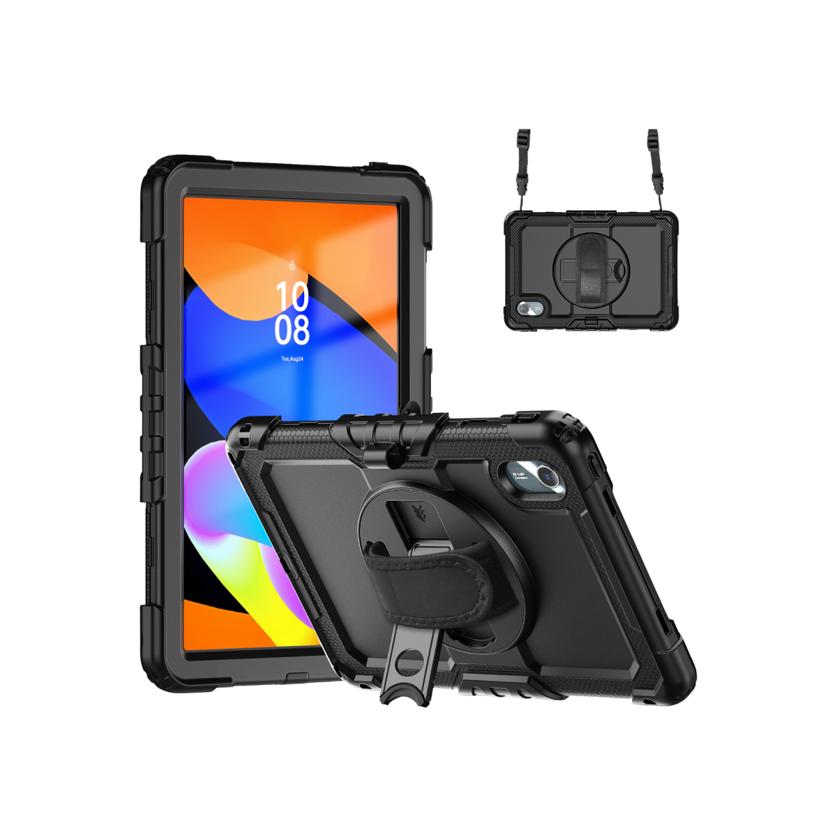 Lenovo Tab M11 TB330FU Kılıf Amazing Tablet Kapak - Siyah