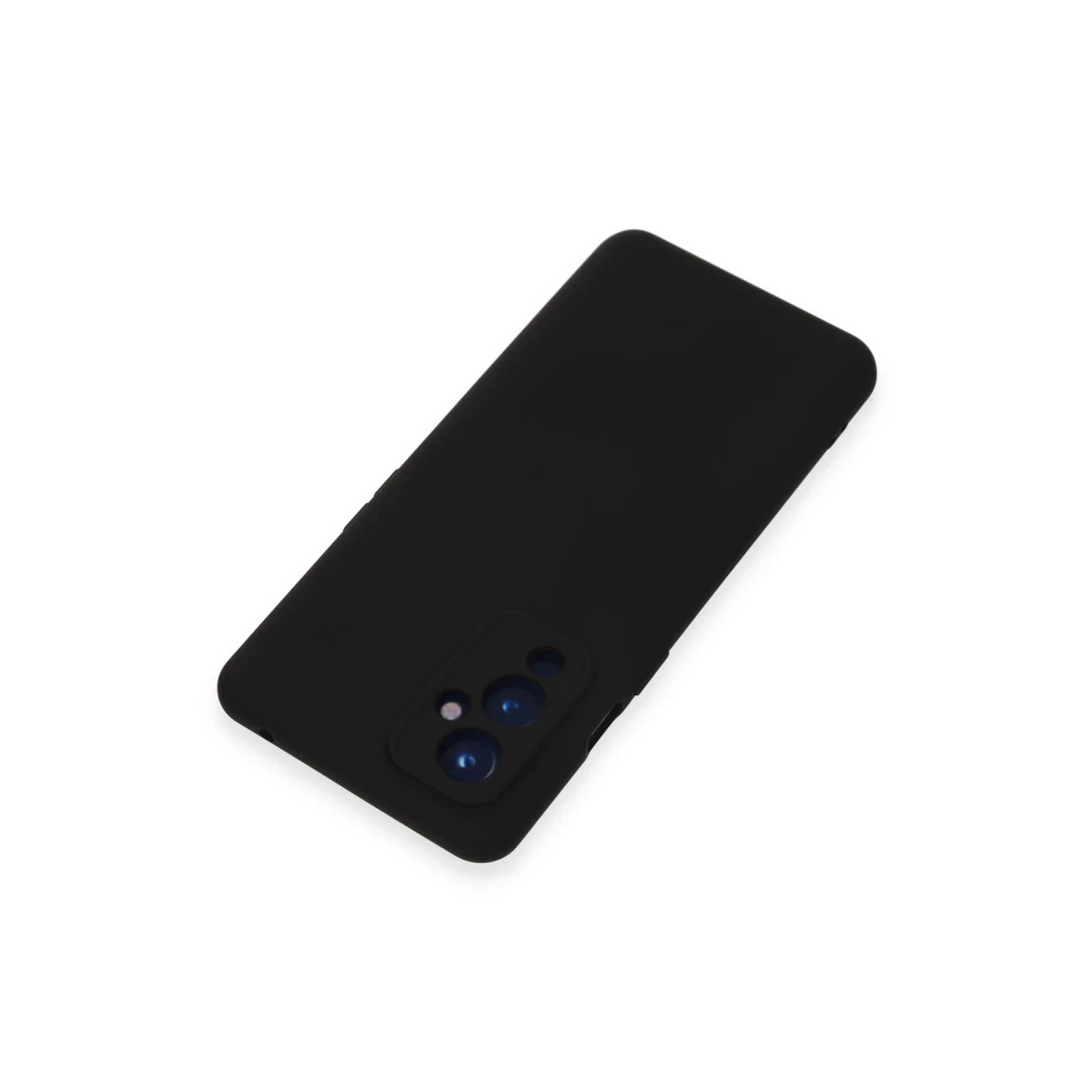 One Plus 9 Kılıf Nano içi Kadife Silikon - Siyah