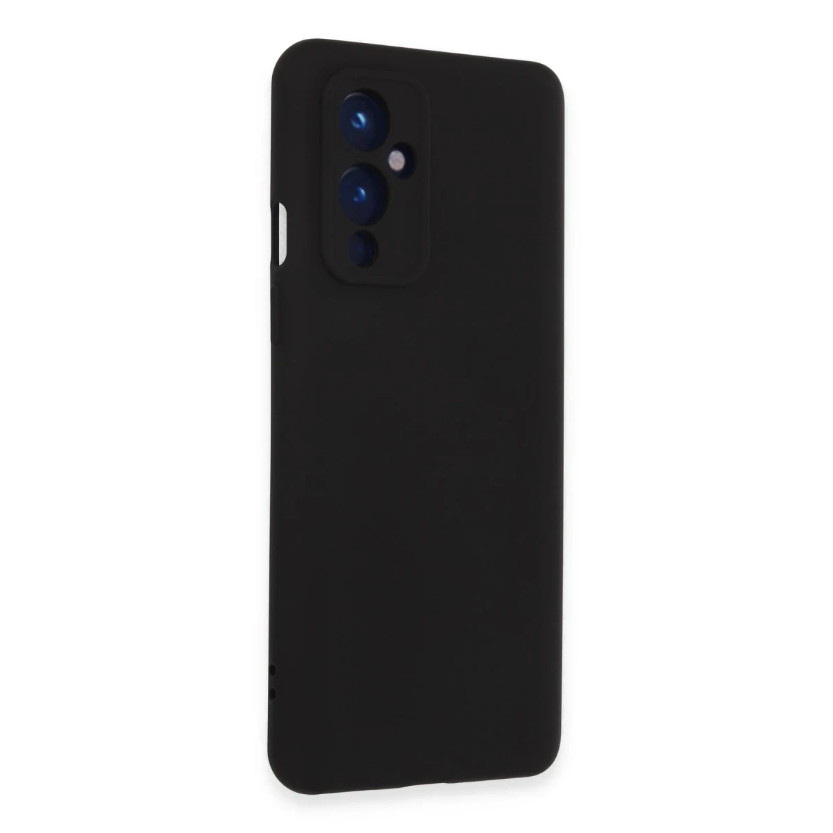 One Plus 9 Kılıf Nano içi Kadife Silikon - Siyah
