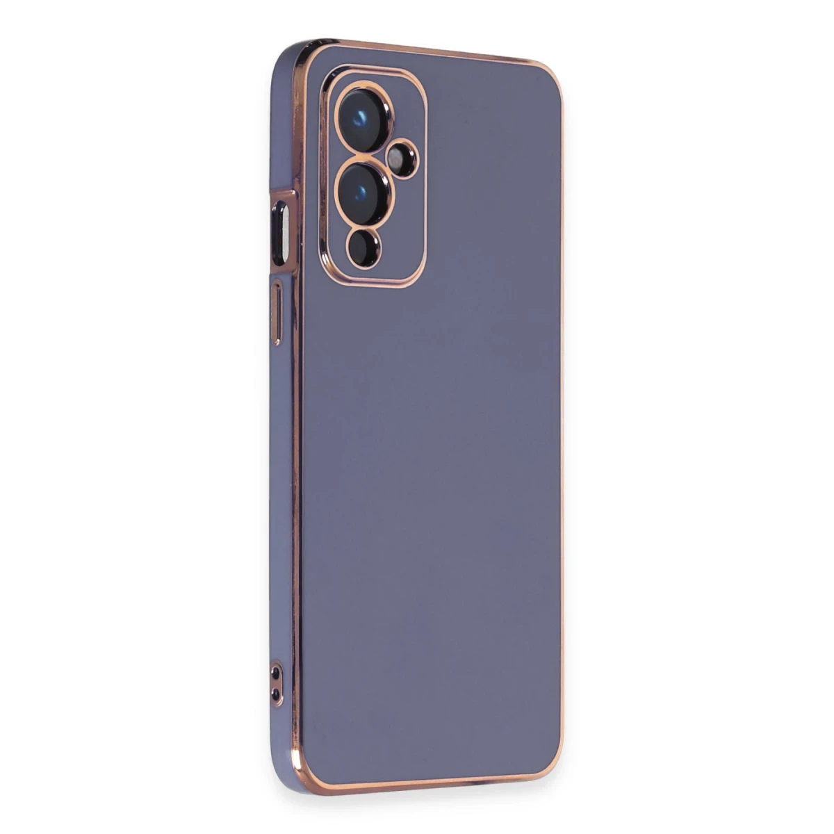 One Plus 9 Kılıf Volet Silikon - Mavi