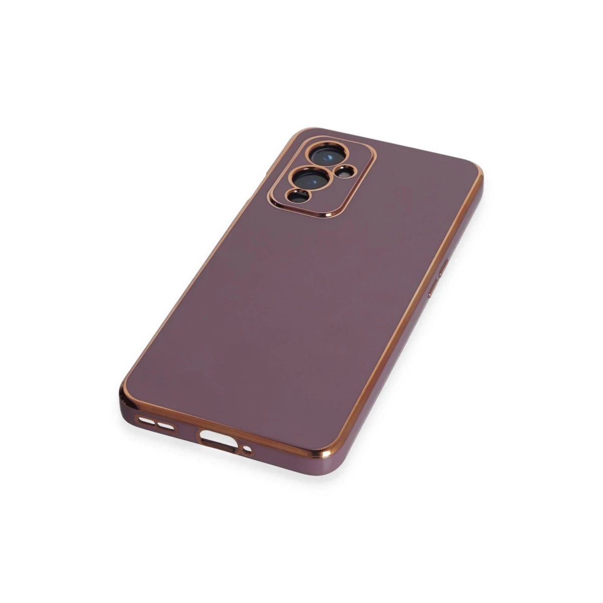One Plus 9 Kılıf Volet Silikon - Mor