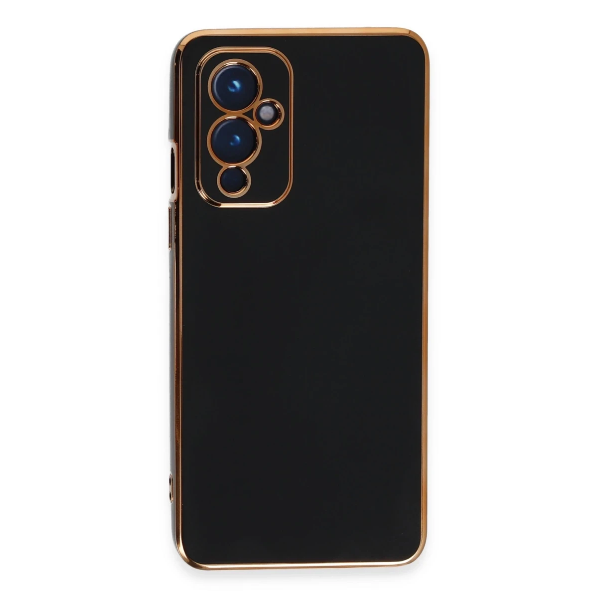 One Plus 9 Kılıf Volet Silikon - Siyah