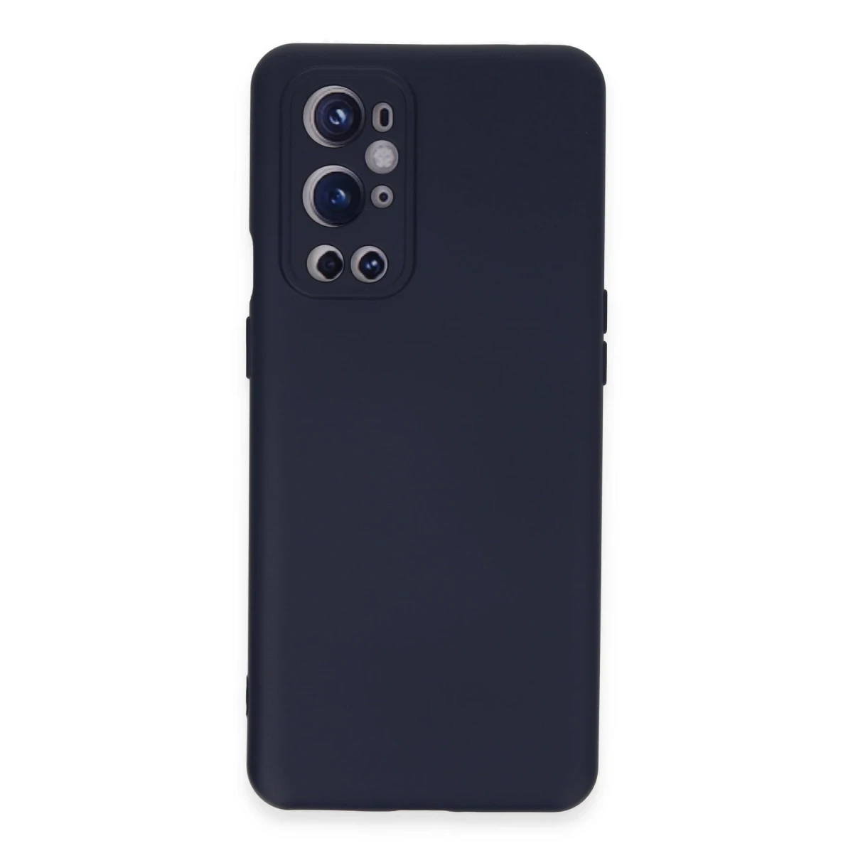 One Plus 9 Pro Kılıf Nano içi Kadife Silikon - Lacivert