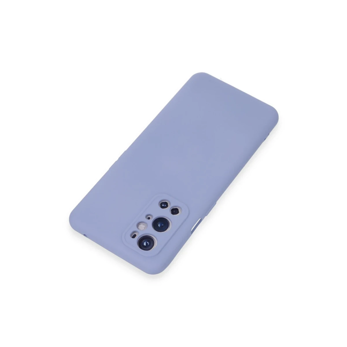 One Plus 9 Pro Kılıf Nano içi Kadife Silikon - Mavi