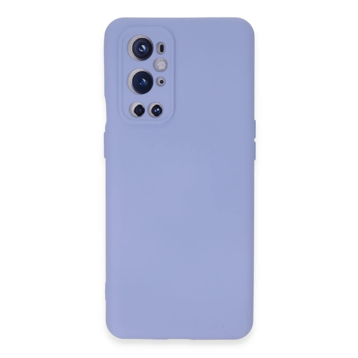 One Plus 9 Pro Kılıf Nano içi Kadife Silikon - Mavi