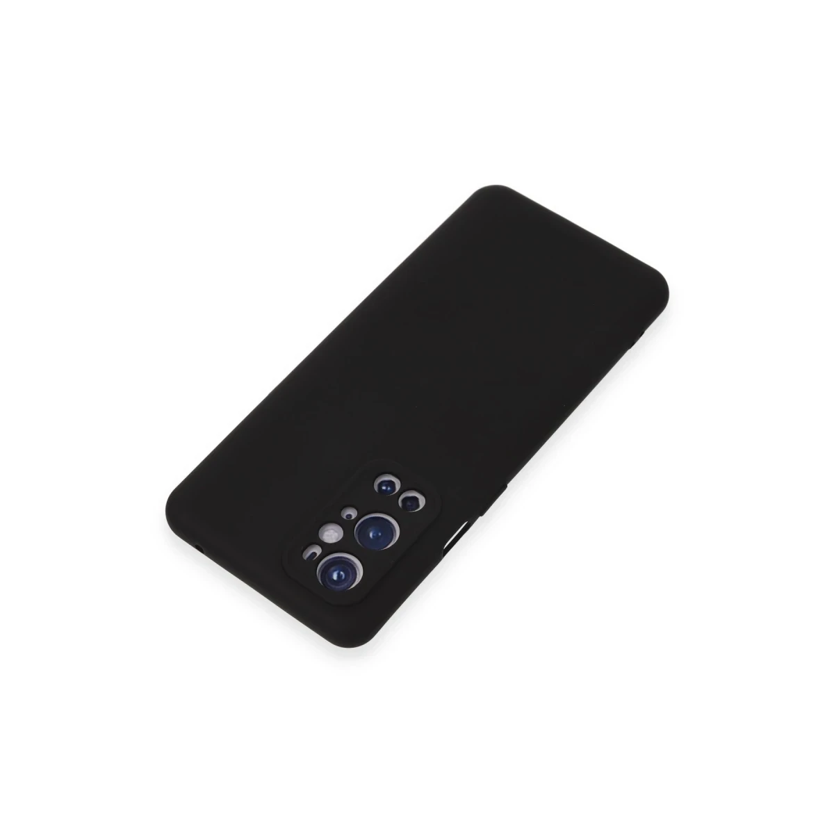 One Plus 9 Pro Kılıf Nano içi Kadife Silikon - Siyah