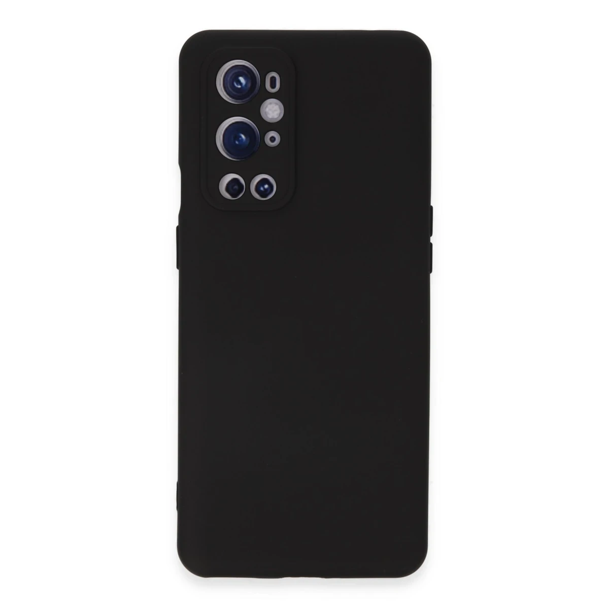 One Plus 9 Pro Kılıf Nano içi Kadife Silikon - Siyah