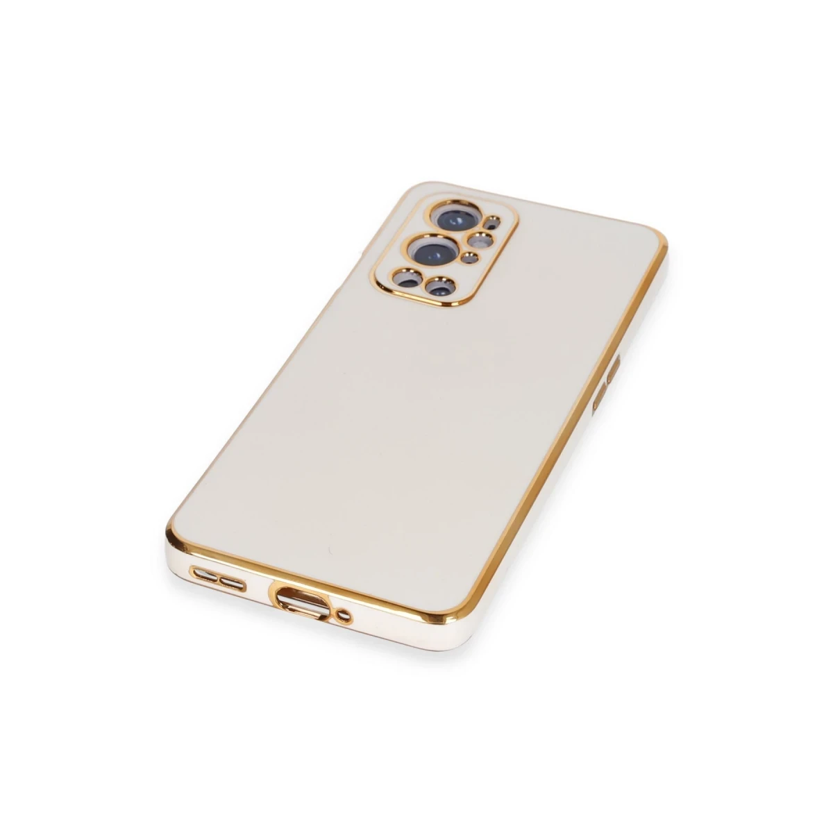 One Plus 9 Pro Kılıf Volet Silikon - Beyaz