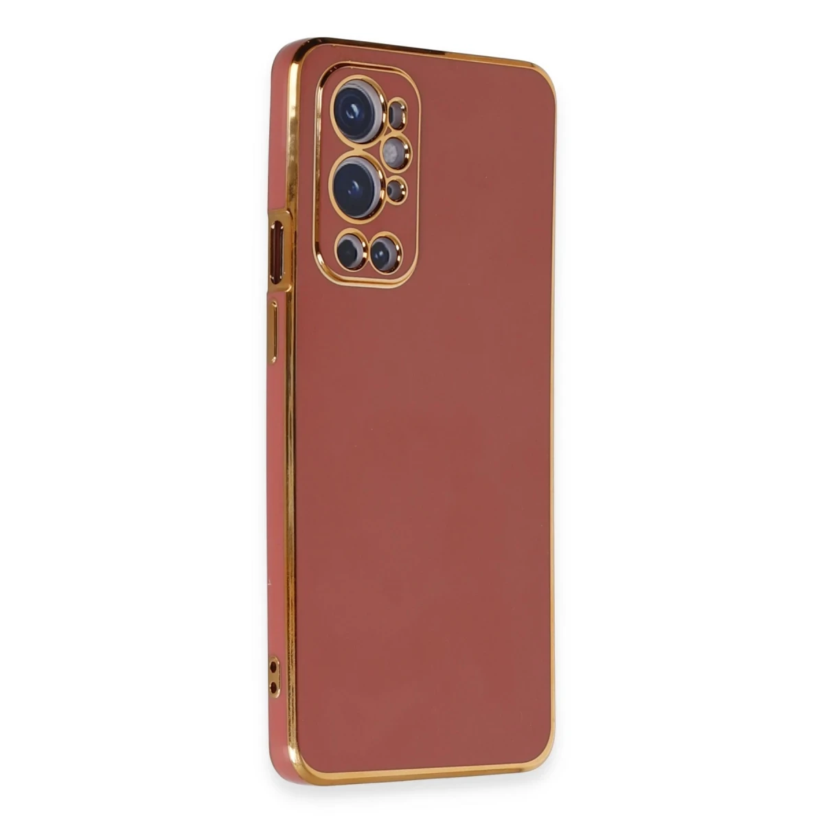 One Plus 9 Pro Kılıf Volet Silikon - Kırmızı