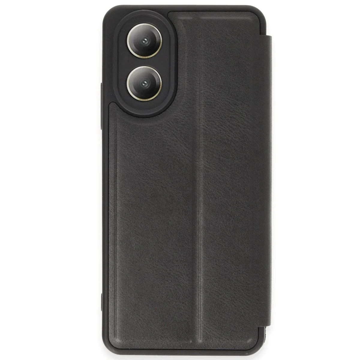 Oppo A38 Kılıf Flip Cover - Siyah