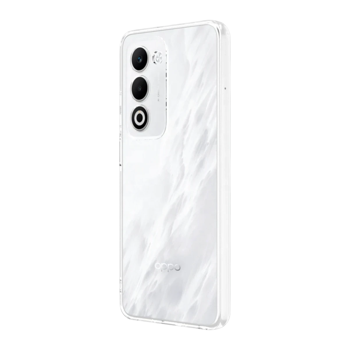 Oppo A5 4G Lüx Şeffaf Silikon - Şeffaf