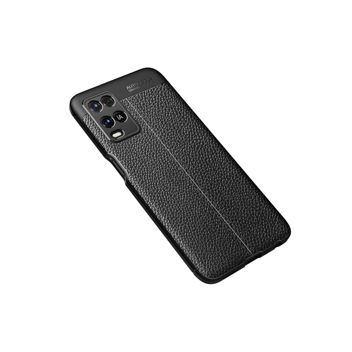 Oppo A54 4G Kılıf Auto Focus Kapak - Siyah