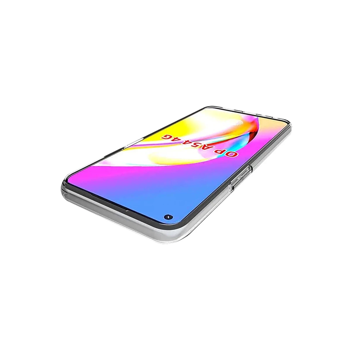 Oppo A54 4G Kılıf Lüx Şeffaf Silikon