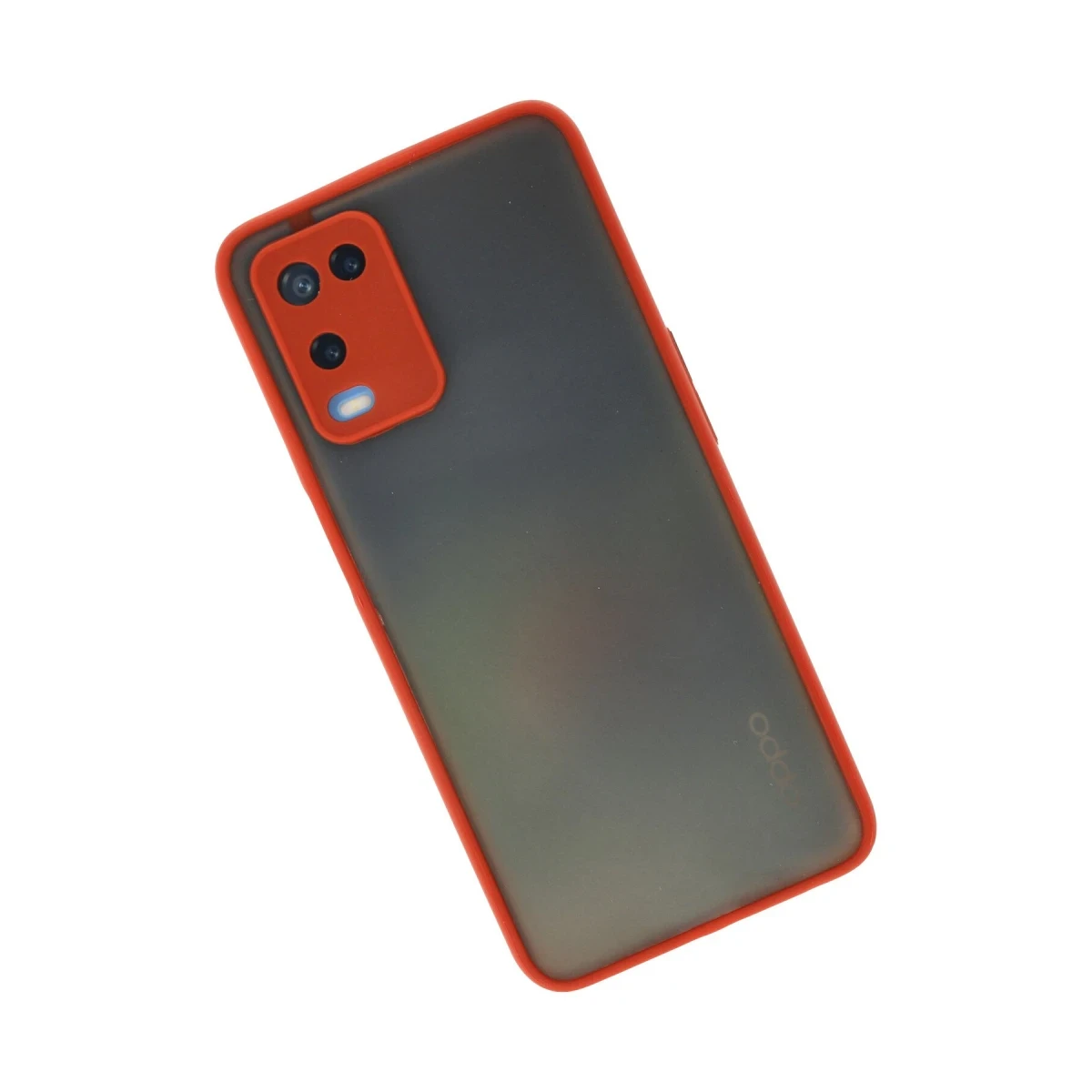 Oppo A54 4G Kılıf Montreal Silikon Kapak - Kırmızı