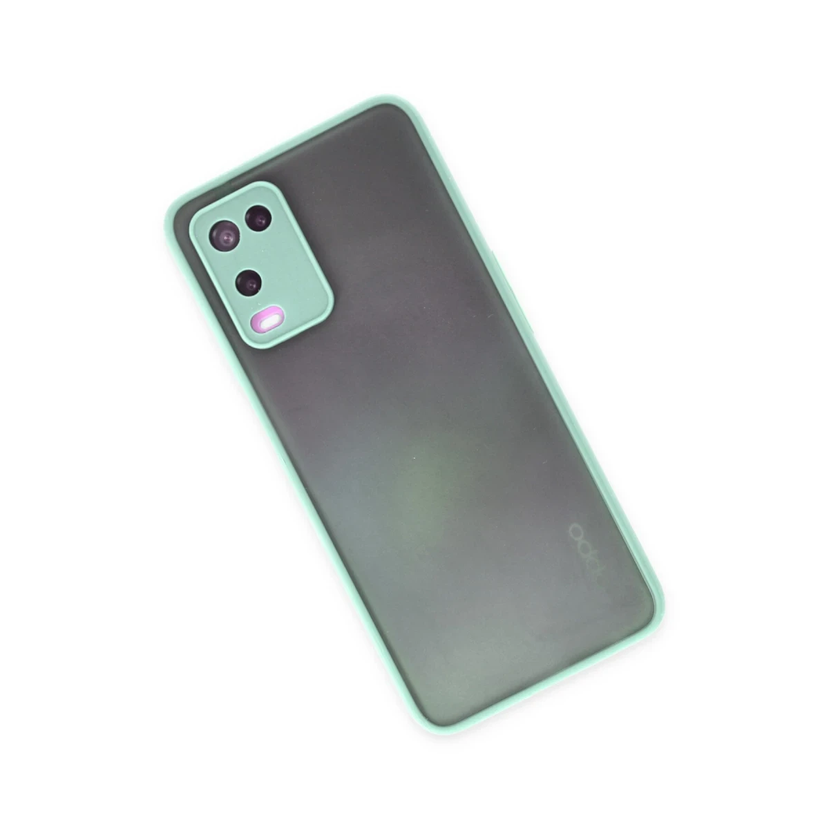 Oppo A54 4G Kılıf Montreal Silikon Kapak - Turkuaz