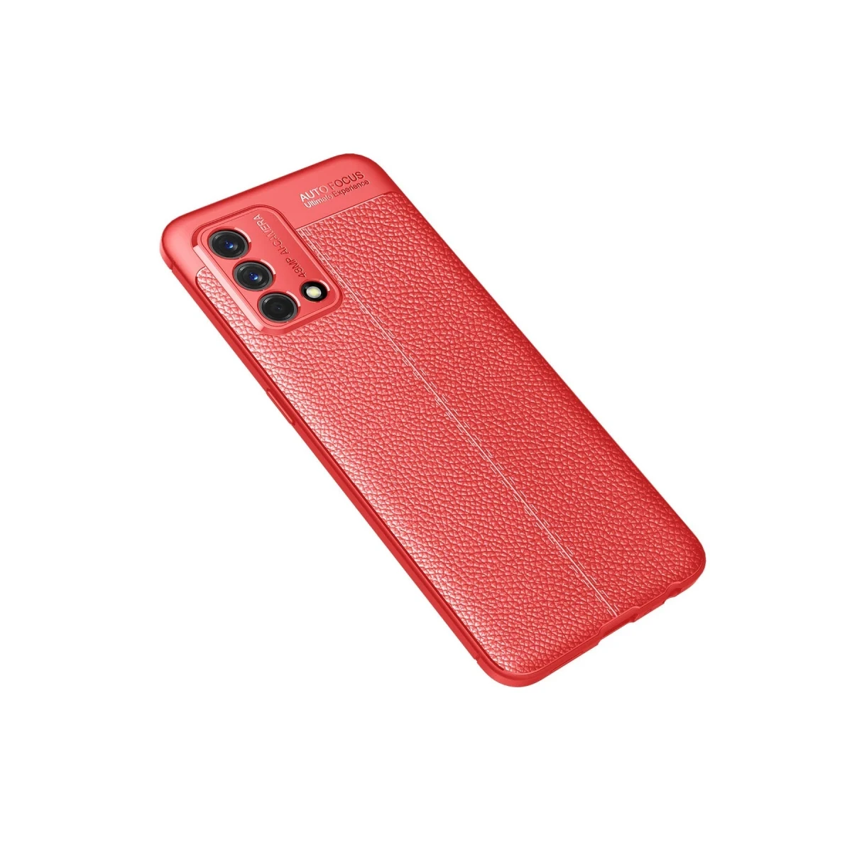 Oppo A74 4G Kılıf Auto Focus Kapak - Kırmızı
