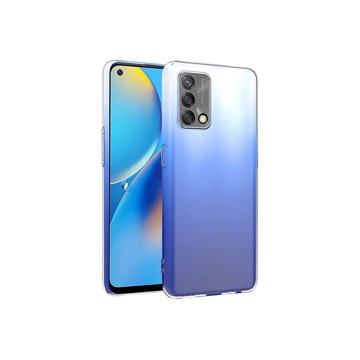Oppo A74 4G Kılıf Lüx Şeffaf Silikon