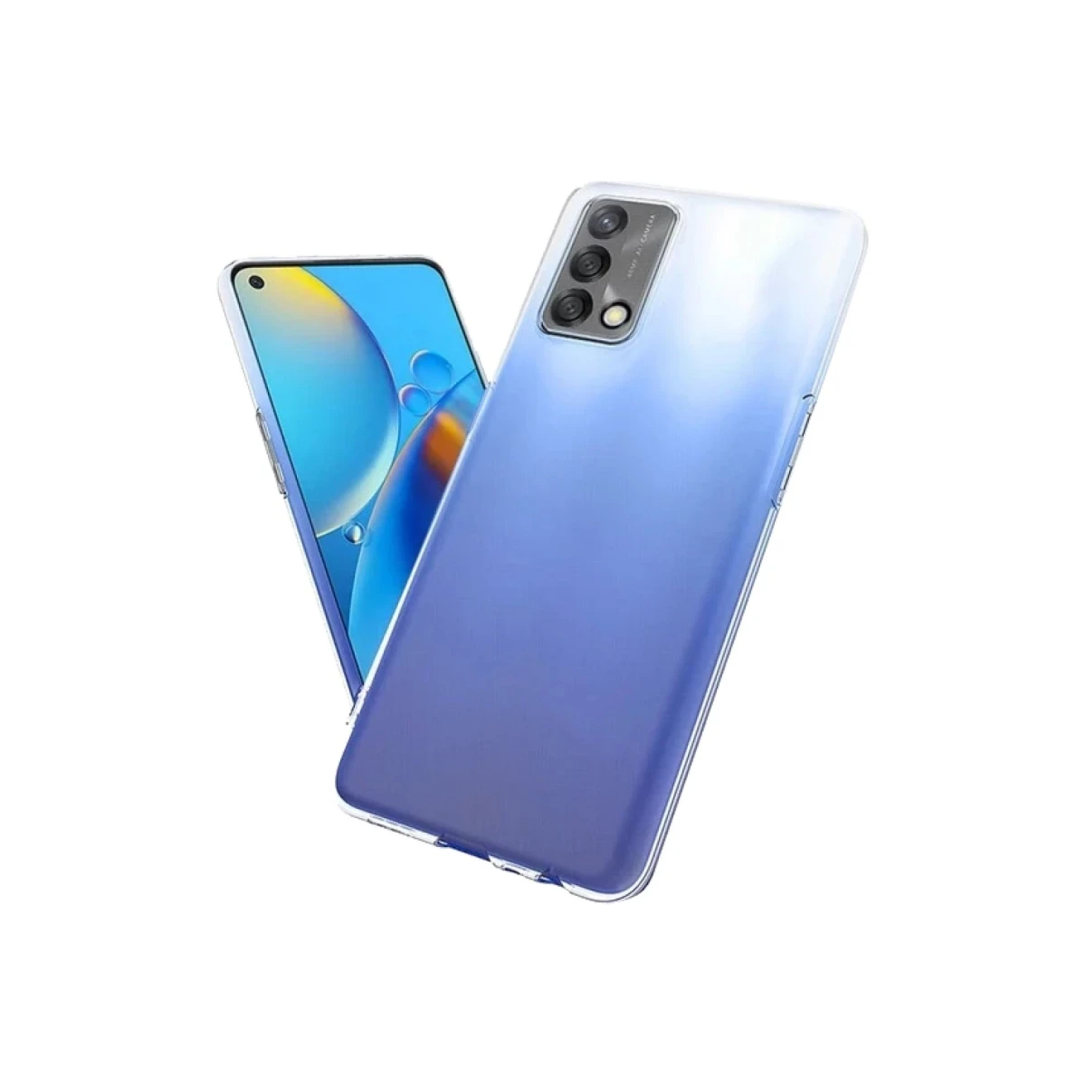 Oppo A74 4G Kılıf Lüx Şeffaf Silikon