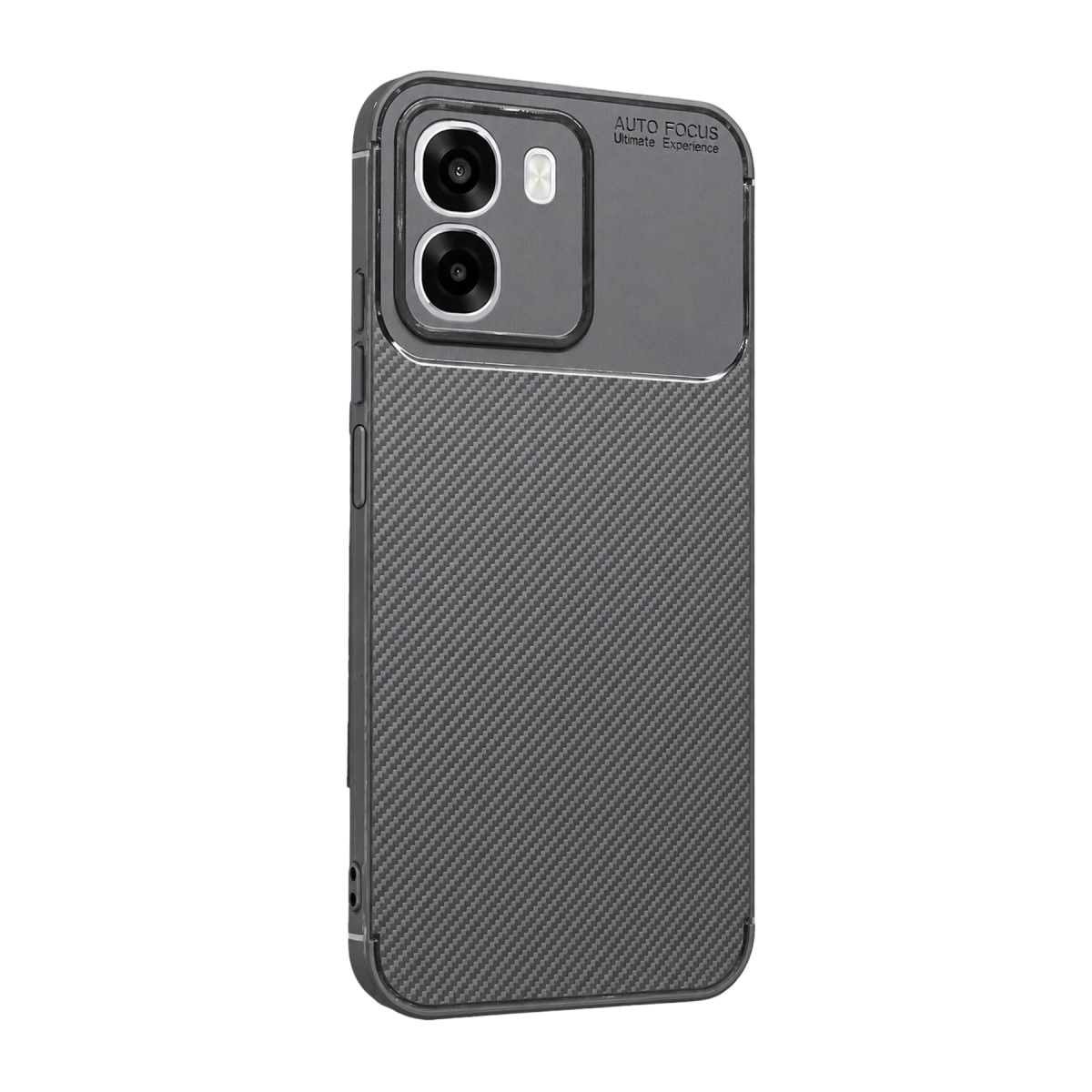 Oppo Oppo A6T 5G Auto Focus Karbon Kapak - Gri
