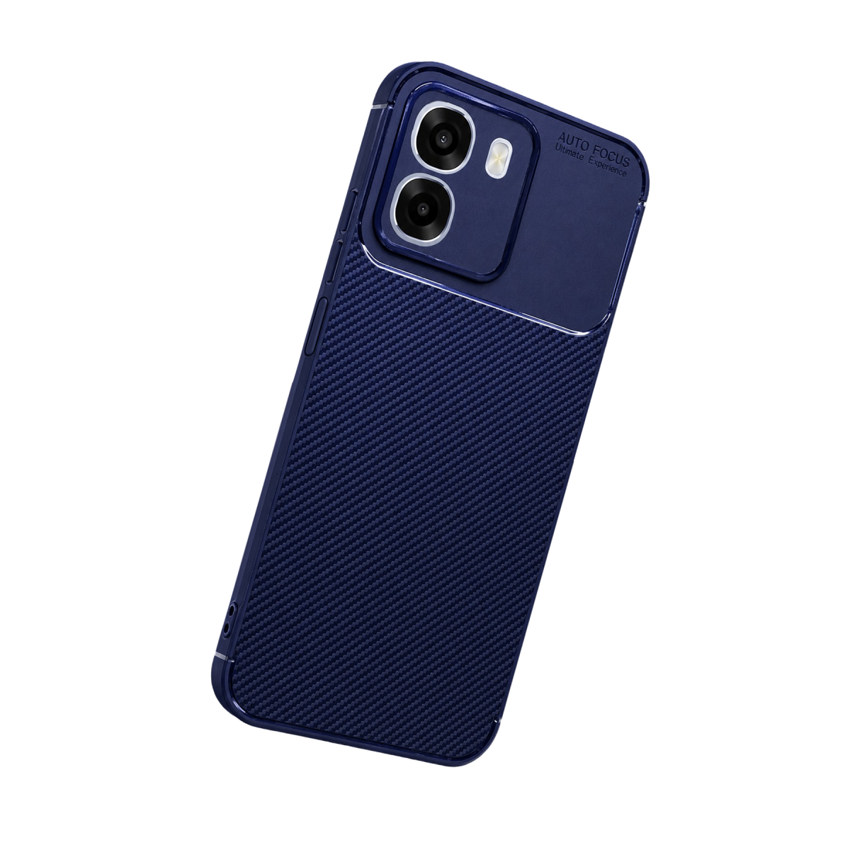 Oppo Oppo A6T 5G Auto Focus Karbon Kapak - Lacivert