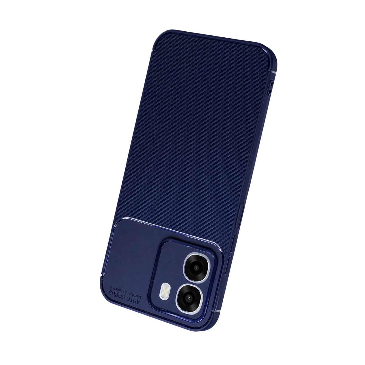 Oppo Oppo A6T 5G Auto Focus Karbon Kapak - Lacivert
