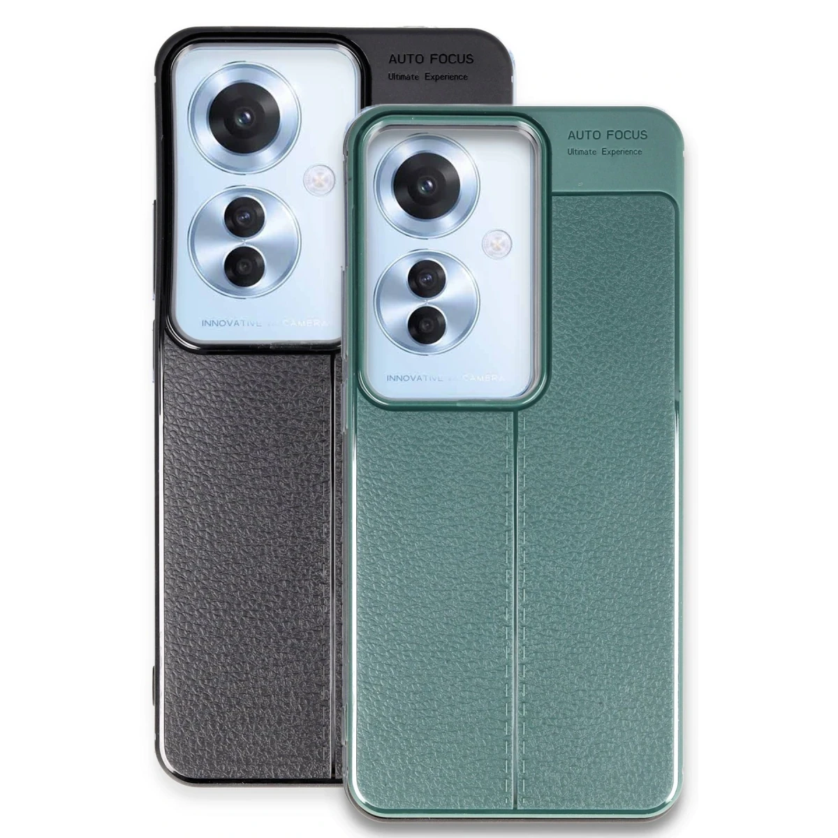 Oppo Reno 11F Kılıf Auto Focus Kapak - Siyah